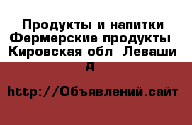 Продукты и напитки Фермерские продукты. Кировская обл.,Леваши д.